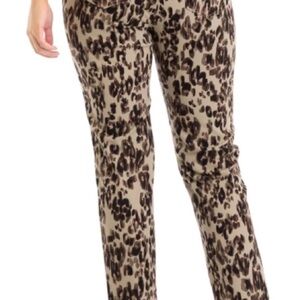 New! Gloria Vanderbilt size 22  Leopard Print Women's Pants